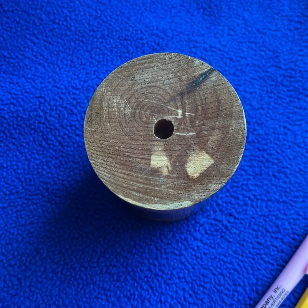 Vintage Wooden Pencil Holder